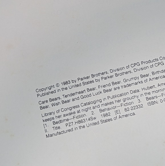 Care Bears Books Set of 2 by Parker Brothers - Picture 3 of 15